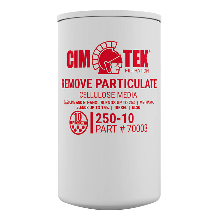 70003 1" 250-10 10 Micron Particulate Fuel Filter