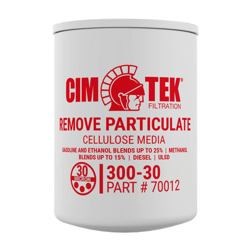 70012 1" 300-30 30 Micron Particulate Fuel Filter