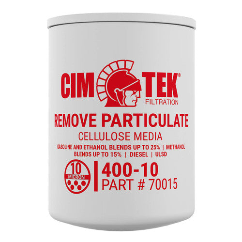 70015 1 1/2" 400-10 10 Micron Particulate Fuel Filter