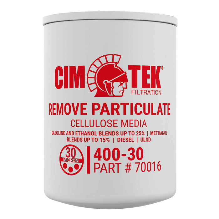 70016 1 1/2" 400-30 30 Micron Particulate Fuel Filter