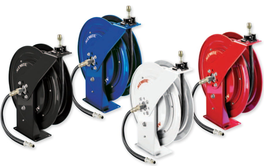 8078-DBK 1/2" X 20' OIL REEL W/ HOSE