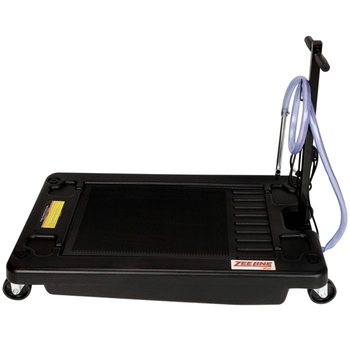 17-Gallon Poly Low-Profile Oil Drain W/Electric Evacuation Pump