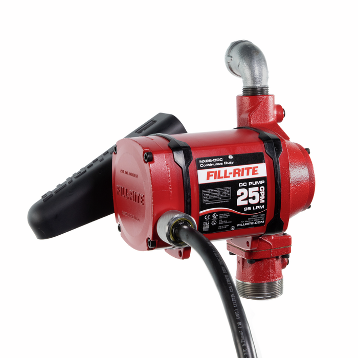 NX25-DDCNB-PX 25 GPM 12-24V DC Fuel Transfer Pump with No Accessories