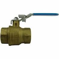 Full Port Locking Ball Valve Forged in Brass