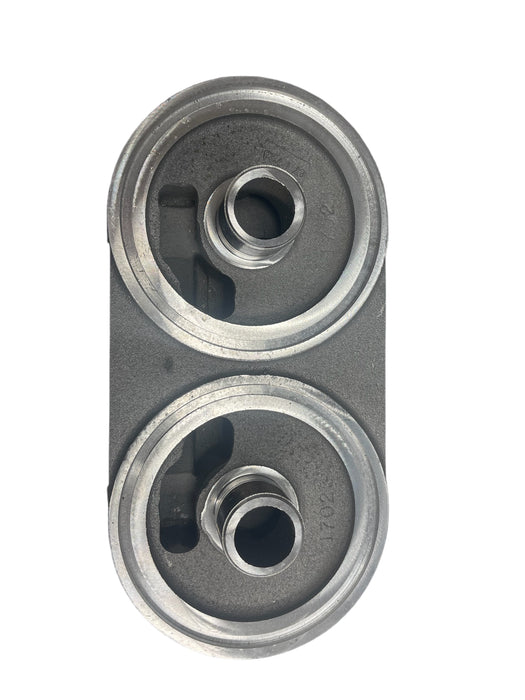 50011 2" NPT Aluminum Double Adapter